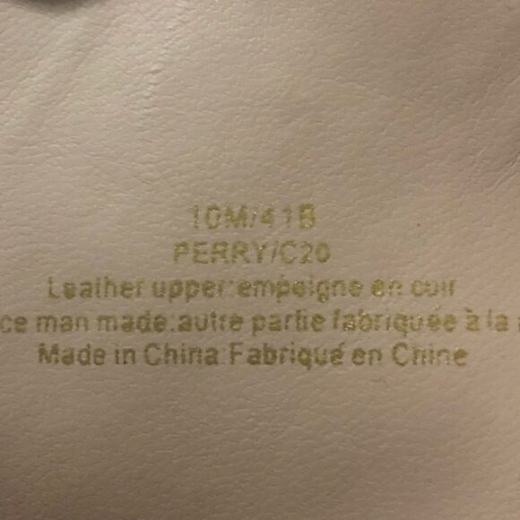 Karl Lagerfeld pearl and gold stud embellished leather lace up boots, size 10 - Picture 15 of 15